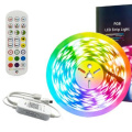 Amazon Supplier LED Strip Lights 32.8ft IP65 Waterproof 300LEDs SMD5050 RGB BT WiFi Wireless LED Controller Strip Light